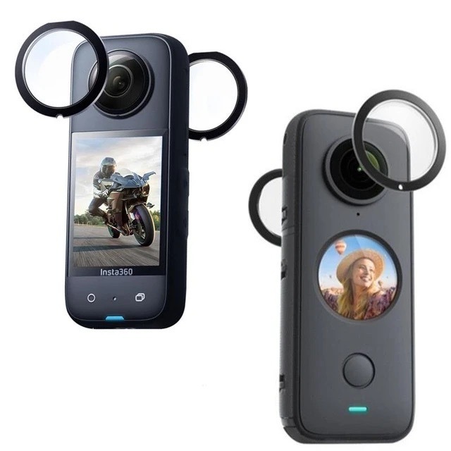 สําหรับ Insta360 X3/X2 เลนส์เหนียว Guards Dual-เลนส์ 360 Mod สําหรับ Insta 360 X3/X2 Protector อุปกรณ์เสริมใหม่เลนส์ Guards Protector สําหรับ Insta360 ONE X 3/ X2 อุปกรณ์เสริม