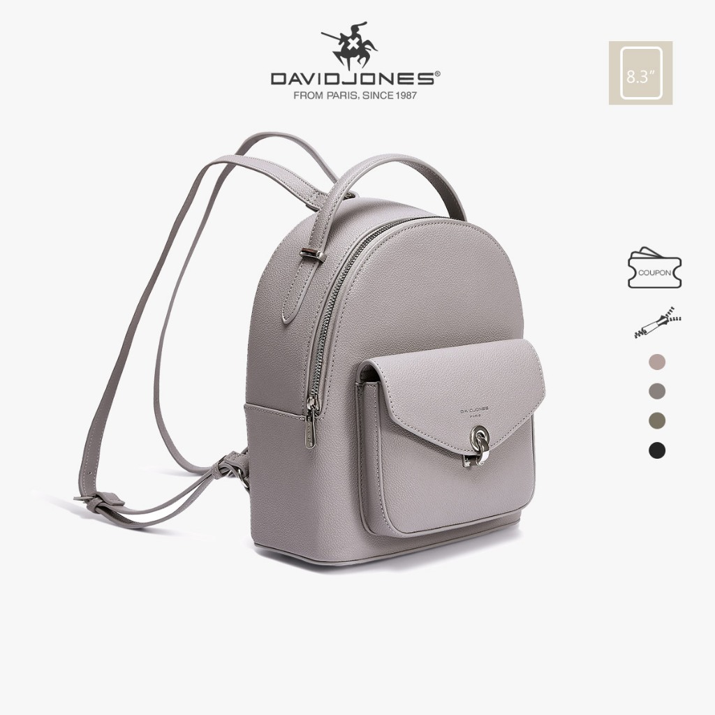David Jones 2024 Spring Summer New Collection Designer Backpack Shoudler กระเป๋าพู่สําหรับผู้หญิง