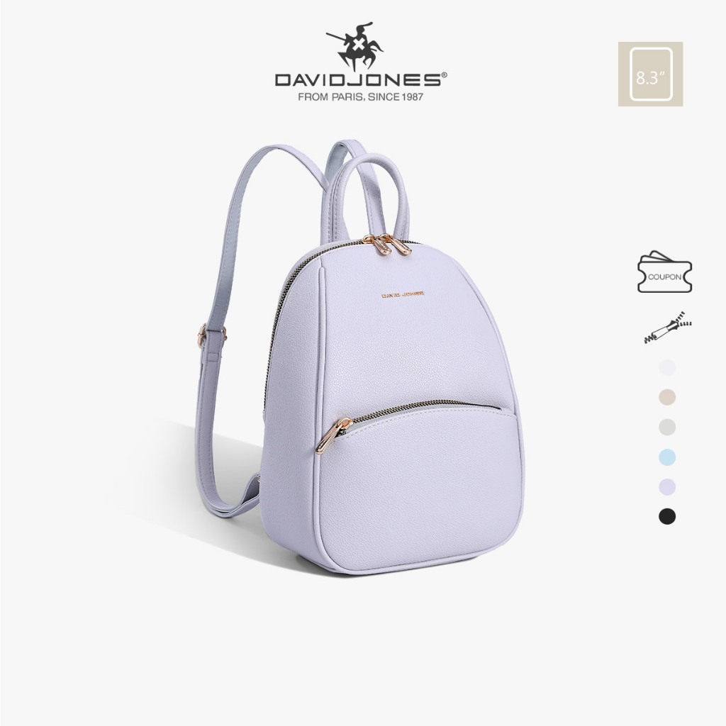 David Jones 2025 Spring Summer New Collection Designer Mini Backpack Shoudler Bag สําหรับผู้หญิง