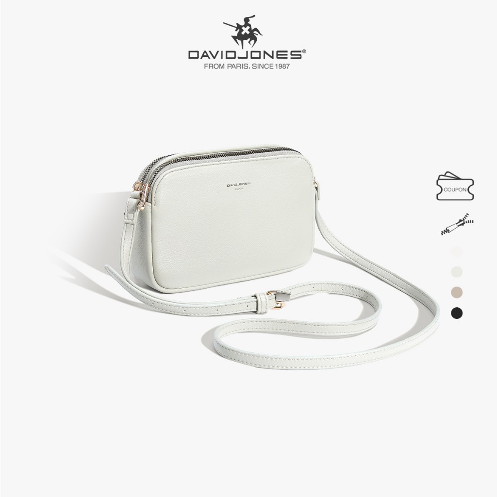 David Jones Paris 2025 Spring Summer New Collection Designer Women Crossbody Bags หนัง pu หญิง กระเป๋านุ่มและนุ่ม