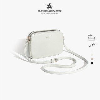 David Jones Paris 2025 Spring Summer  New Collection Designer Women    Crossbody Bags  pu leather female Soft and Supple bag