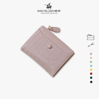 David Jones Paris กระเป๋าสตางค์ หนัง PU ลายหนังจระเข้ สําหรับผู้หญิง