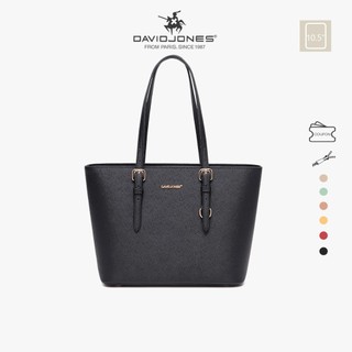 David Jones Paris Tote Shoulder Bag For Woman With Compartment For School 2023 Fashion Collection