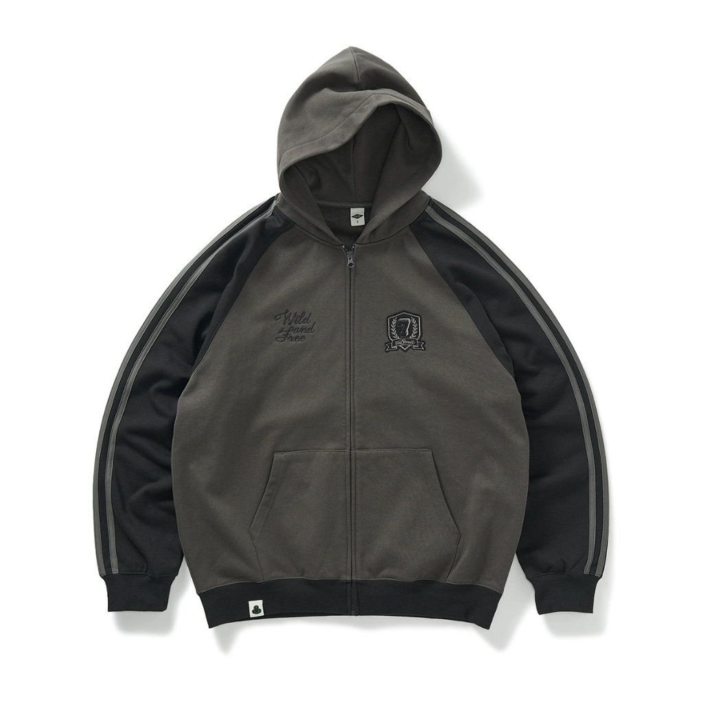 SUIKONE Suikeone เสื้อสเวตเตอร์มีฮู้ดสามบาร์ American high street ฤดูใบไม้ร่วงผู้ชายและผู้หญิงสไตล์วิทยาลัยเสื้อสเวตเตอร์มีฮู้ดหลวม ราคา ถูกที่สุด ดีลบีเคเค แกลเลอรีภาพที่ 7