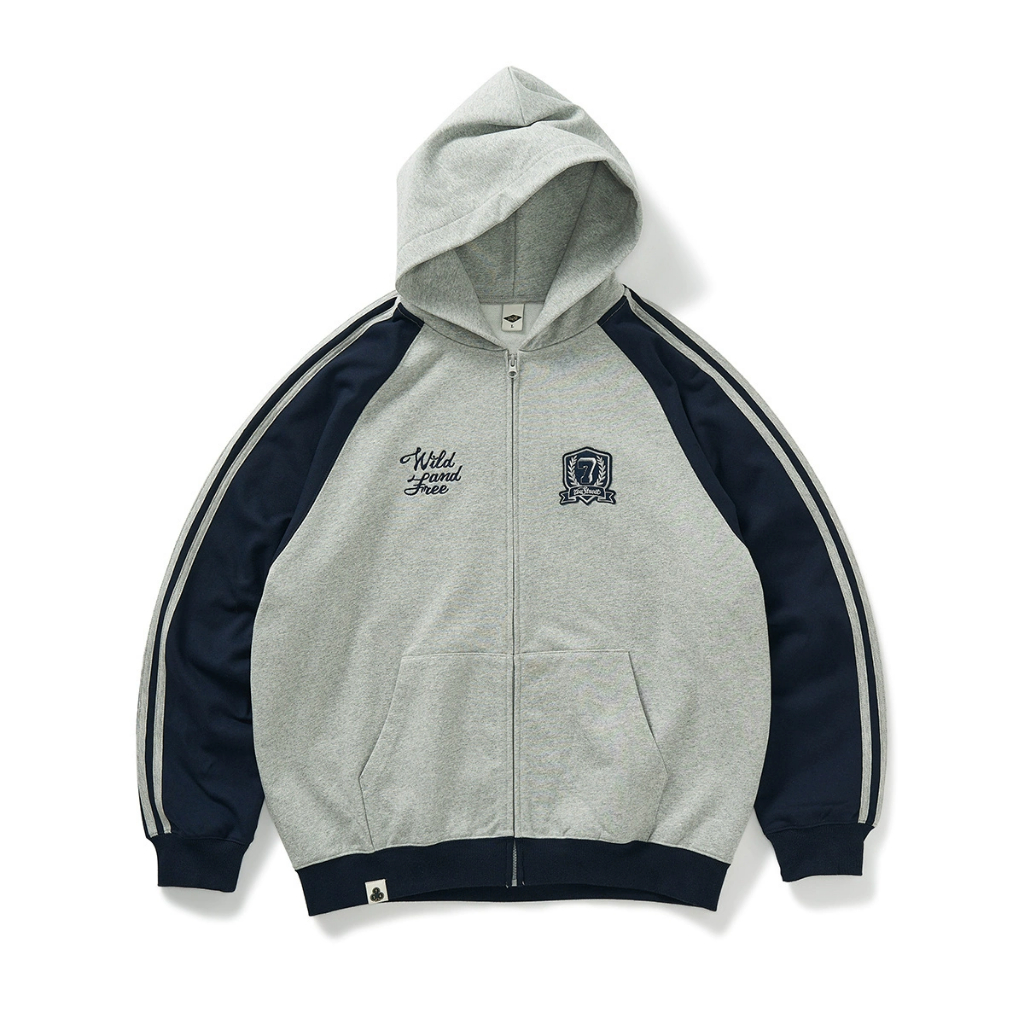 SUIKONE Suikeone เสื้อสเวตเตอร์มีฮู้ดสามบาร์ American high street ฤดูใบไม้ร่วงผู้ชายและผู้หญิงสไตล์วิทยาลัยเสื้อสเวตเตอร์มีฮู้ดหลวม ราคา ถูกที่สุด ดีลบีเคเค แกลเลอรีภาพที่ 8