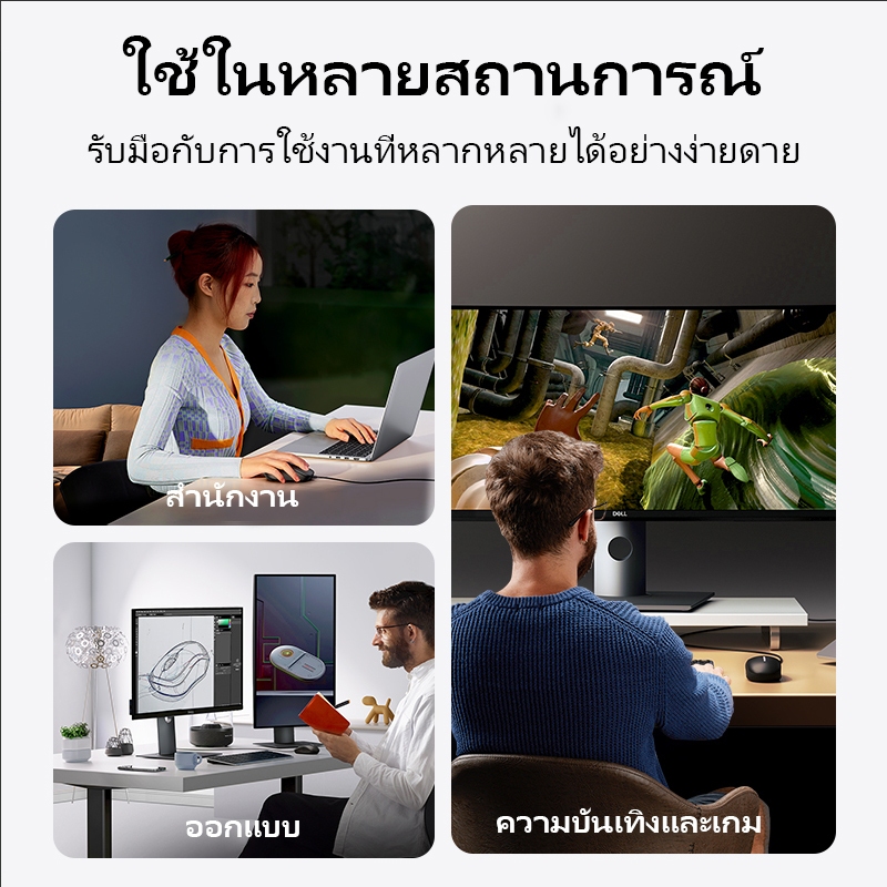 Kuesee เมาส์ เม้าส์แบบมีสาย เมาส์มีสาย Wired Mouse USB Optical Mouse 1000DPI 【PC / Mac】