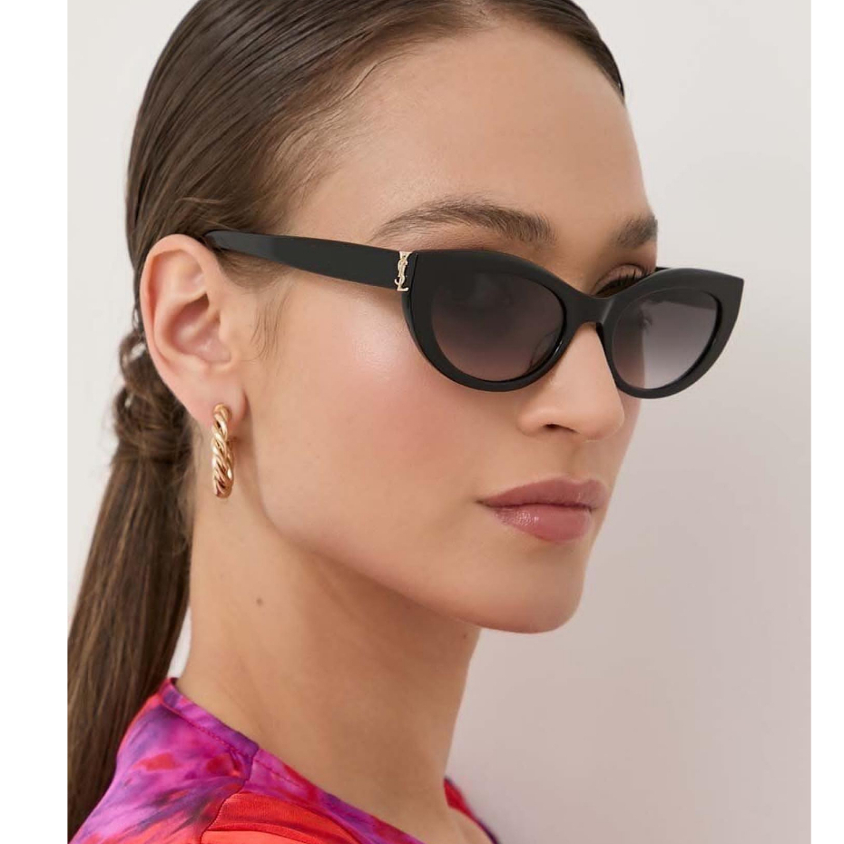 Sl M115 - 2023 แว่นกันแดด ROSE SAME CAT-EYE FRAME ใหม่ในรุ่น CHEAP