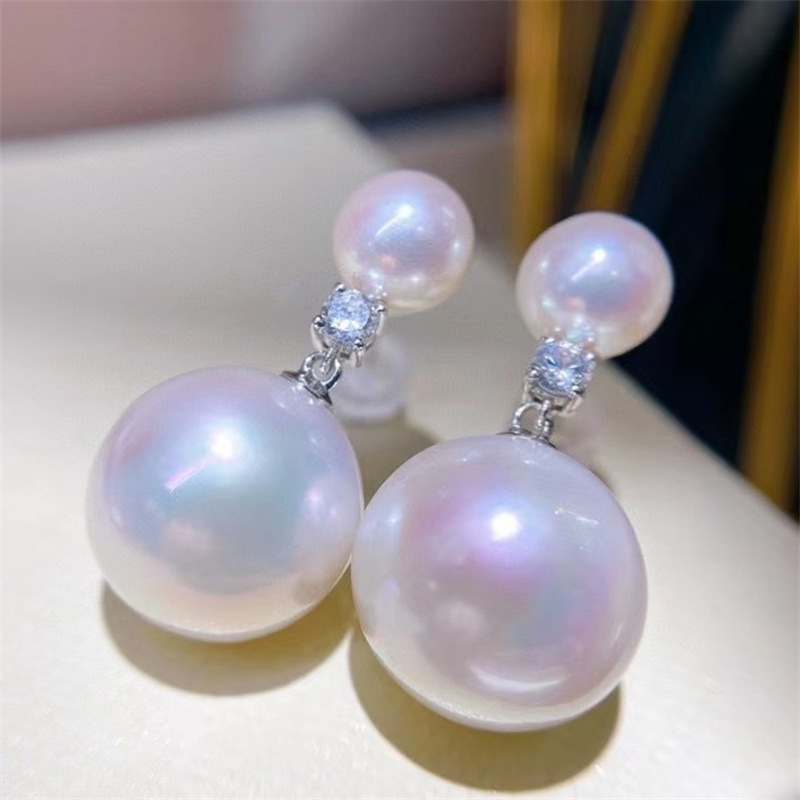 อุปกรณ์เสริม ทําเอง 18เค ทองแดงชุบทองหนาชุบทองคลาสสิกระเบิดต่างหูลูกปัดคู่ผลิตภัณฑ์กึ่งสําเร็จรูป 6.