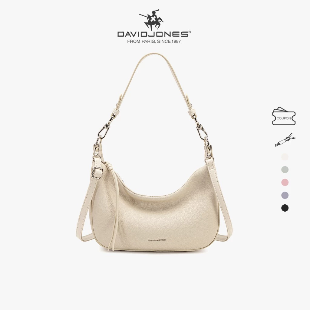 David Jones Paris กระเป๋าสะพายไหล่ สะพายข้าง เหมาะกับฤดูใบไม้ผลิ และฤดูร้อน สําหรับผู้หญิง 2023