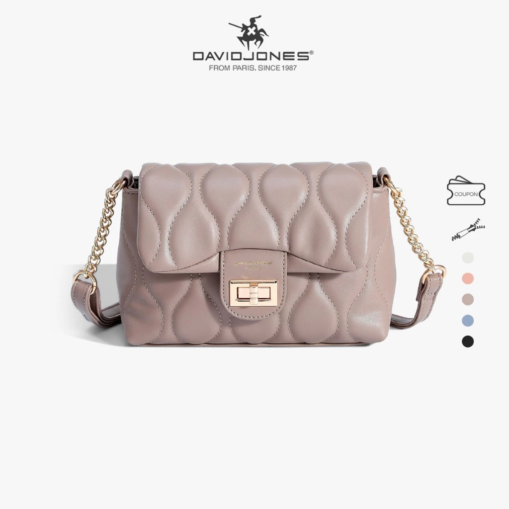 David Jones Paris กระเป๋าถือ กระเป๋าสะพายไหล่ สําหรับสตรี