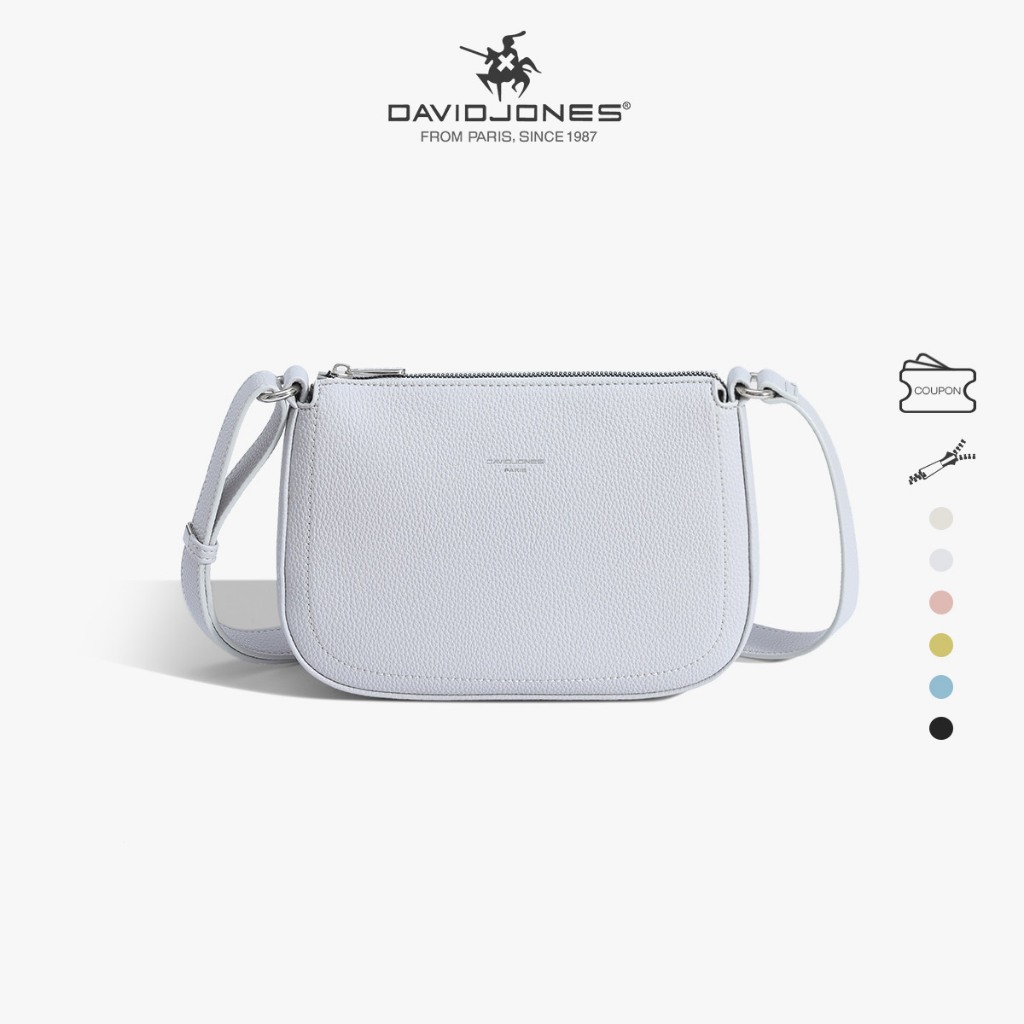 David Jones Paris กระเป๋าสะพายข้าง เก็บสะสม ดีไซน์ใหม่ สําหรับผู้หญิง