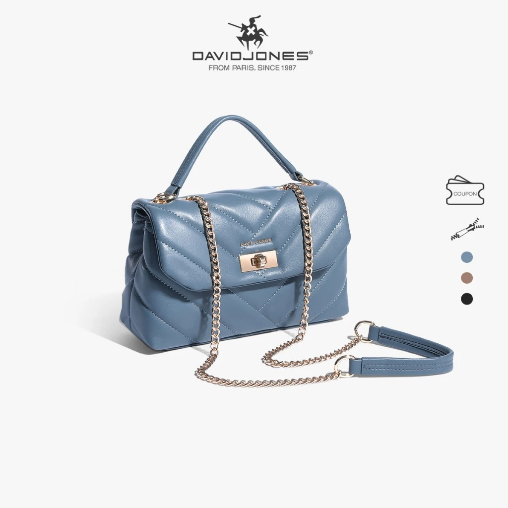 David Jones Paris กระเป๋าถือ กระเป๋าสะพายไหล่ สําหรับสตรี