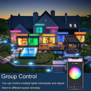 Tuya WIFI สมาร์ท LED โคมไฟเพดานรอบ Dimming RGB แผง APP ควบคุมโคมไฟเพดานห้องนอนในร่มโคมไฟ