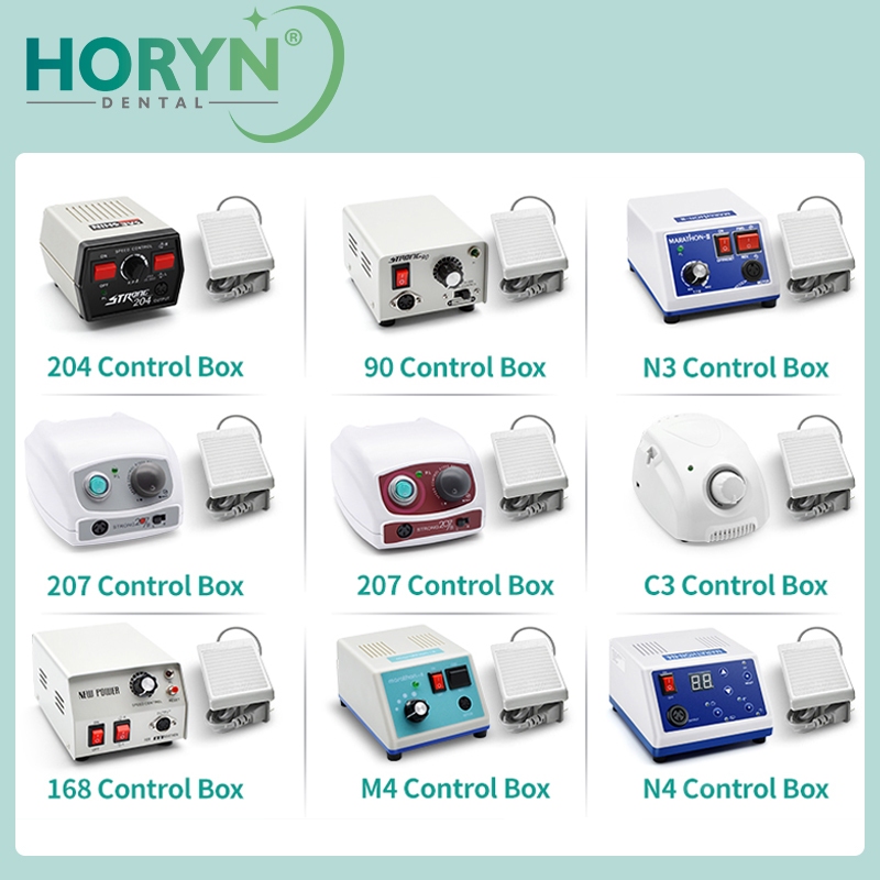 65w ทันตกรรม Micro มอเตอร์ Strong 204/207 Micromotor ทันตกรรม MARATHON N3 เครื่องขัด Lab อุปกรณ์ทันตแพทย์เล็บเจาะเครื่องมือ