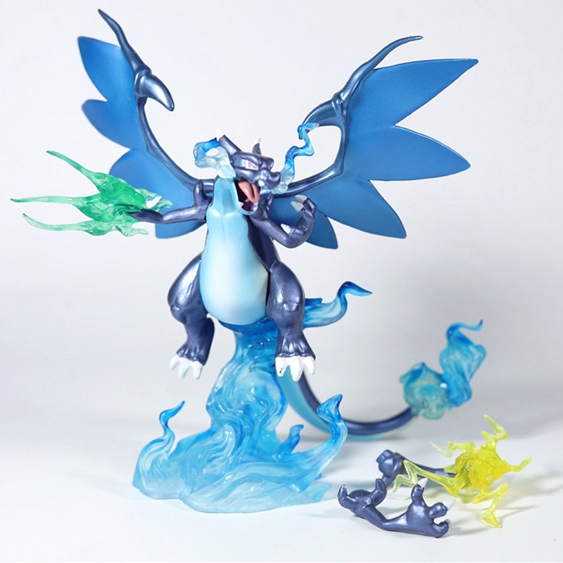 18 ซม.อะนิเมะ Pokemon Charizard ผลพิเศษกระเป๋า Monster PVC Action Figures รุ่นเดสก์ท็อปตกแต่งตุ๊กตาของเล่นของขวัญ