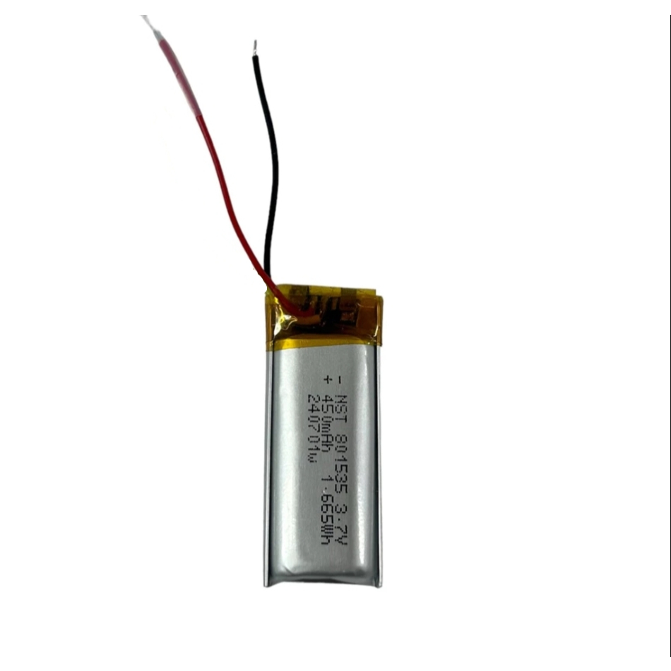 แบตเตอรี่ 3.7v 801535 แบตเตอรี่ 450mAh-