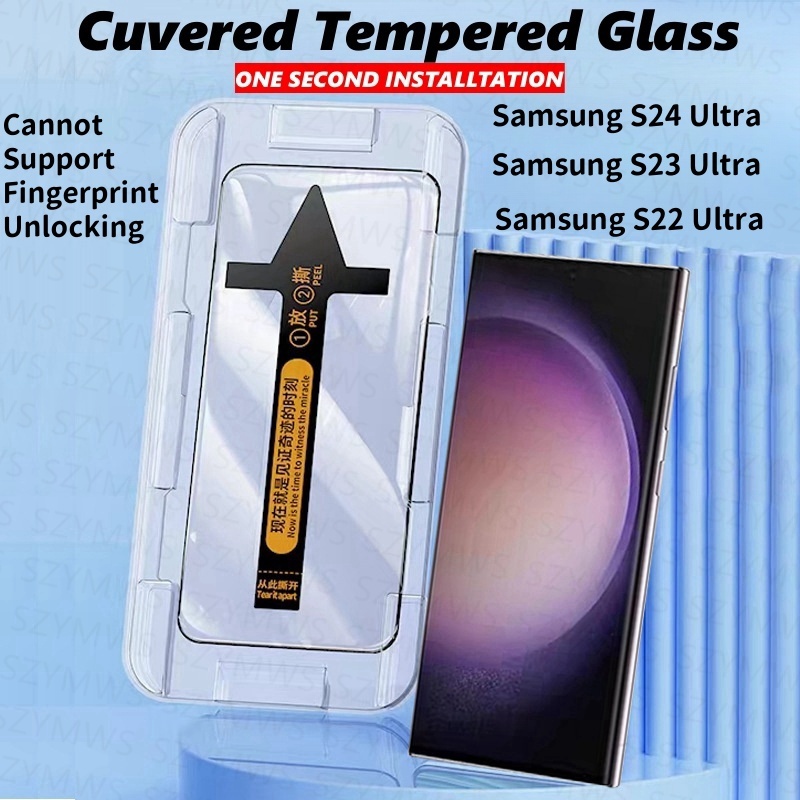 กระจกนิรภัยสําหรับ Samsung S25 Ultra S24 Ultra S23 Ultra S22 Ultra Samsung Z พับ 7 6 Samsung A56 A36