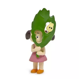 5.5 ซม.อะนิเมะ Mei Lotus Leaf รุ่น Q Mini DIY ตกแต่งห้อง PVC Action Figures ตุ๊กตาของเล่น