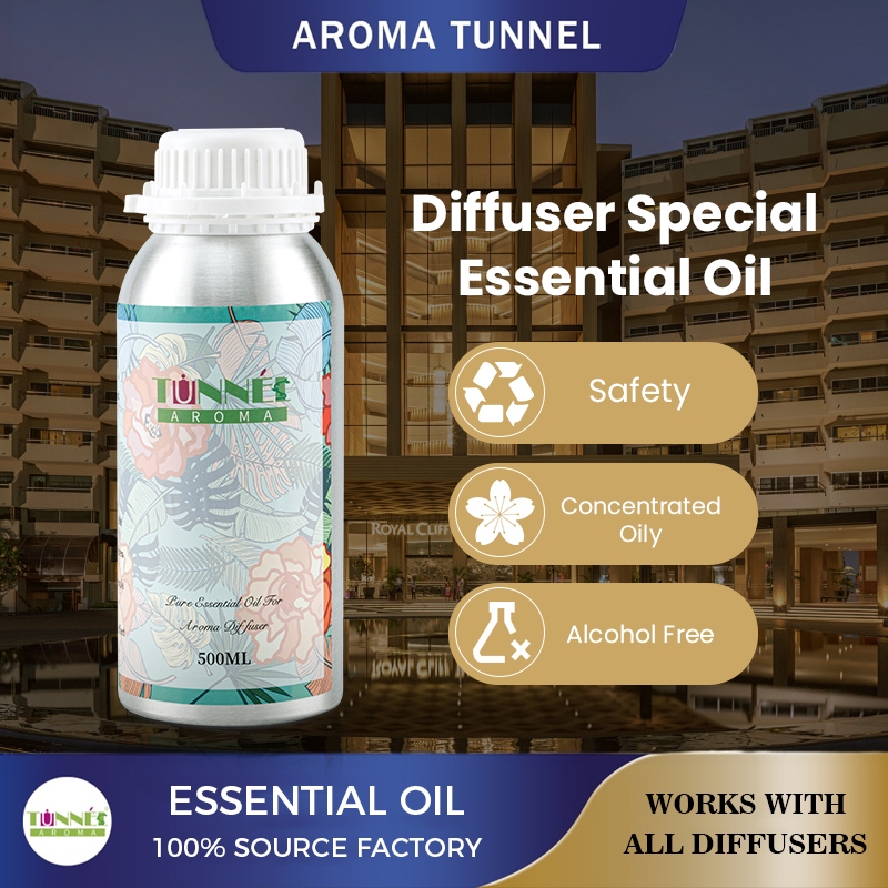 AROMA TUNNEL 100ML/500ML 5 Star Hotel Series Aroma Diffuser น้ํามันหอมระเหยบริสุทธิ์เครื่องอโรมาเธอราพี Humidifier น้ํามันหอม