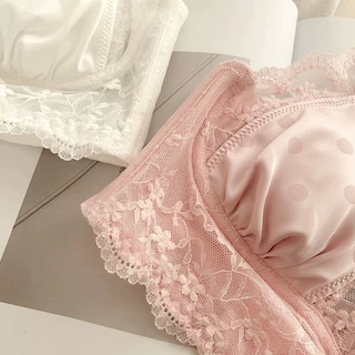 🎀bearbra🎀เซ็กซี่ บราลูกไม้ บราไร้ขอบ กระชับ อกชิดสวย ชุดชั้นในน่ารัก