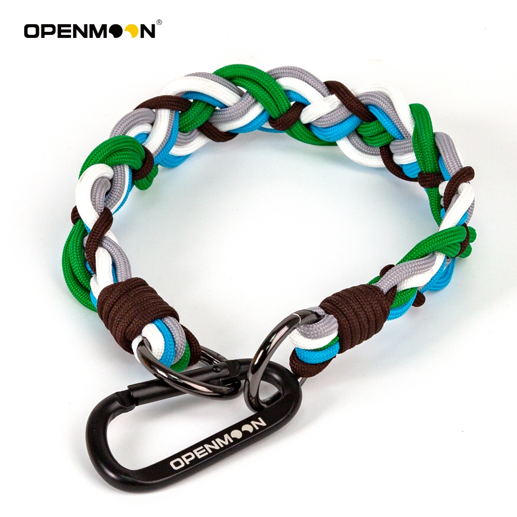 OPENMOON พวงกุญแจเชือกถัก พร้อมคลิปพวงกุญแจ สําหรับกล้อง โฟโตมิเตอร์ เรนจ์ฟินเดอร์ GoPro และอุปกรณ์อื่น ๆ (4 สี) - รูปที่ 4