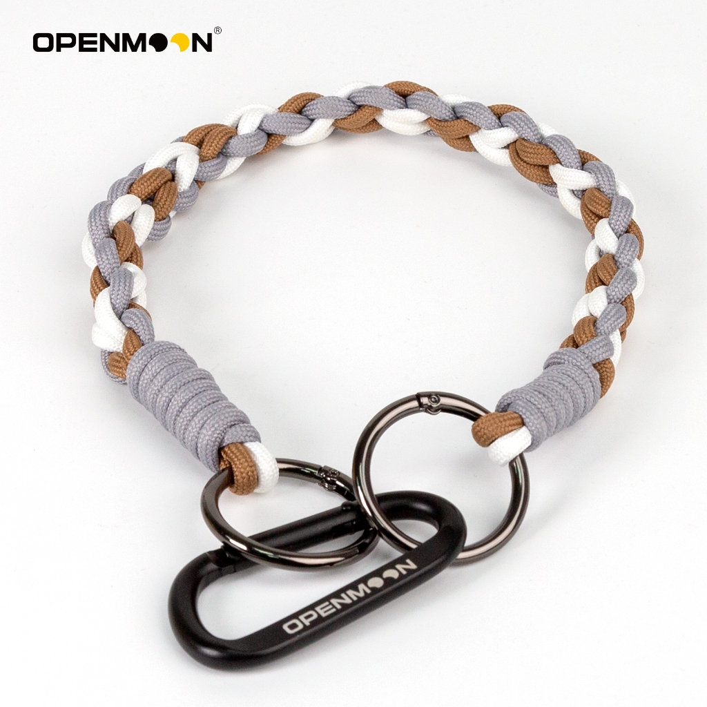 OPENMOON พวงกุญแจเชือกถัก พร้อมคลิปพวงกุญแจ สําหรับกล้อง โฟโตมิเตอร์ เรนจ์ฟินเดอร์ GoPro และอุปกรณ์อื่น ๆ (4 สี) - รูปที่ 7