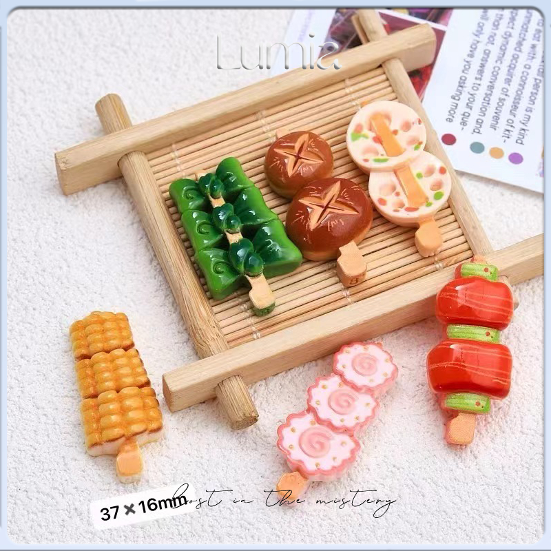6pcs Oden อาหาร 3D แม่เหล็กติดตู้เย็น/อุปกรณ์ตกแต่ง Pegboard/เครื่องประดับ 3D/กระดานข้อความ/สติกเกอร์เอกสารสํานักงาน/อาหารจําลอง/สติกเกอร์ตู้เย็นน่ารัก/