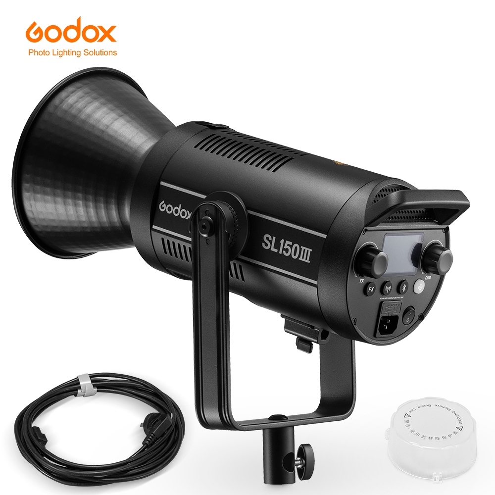 Godox SL150III SL200III SL300III ไฟวิดีโอ LED 150W Bowens Mount Daylight Balanced 5600K 2.4G ไร้สาย 