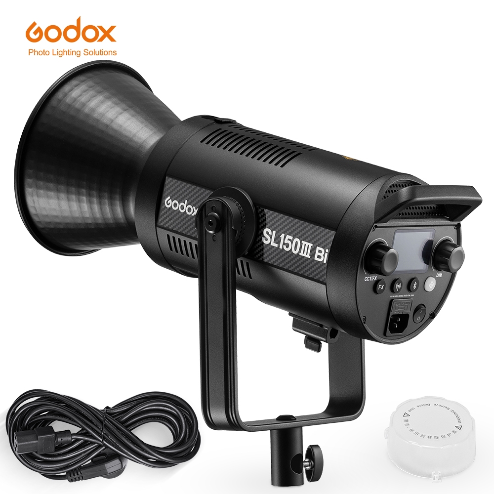 Godox - Bicolor LED SL150IIIBI SL200IIIBI SL300IIIBI, 2800-6500K, เบา, ระบบ Bowens Mouth 2.4G X