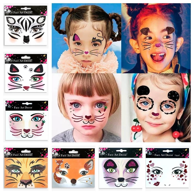 [พร้อมส่ง] สติกเกอร์รอยสักชั่วคราว คริสต์มาส กันน้ํา สําหรับเด็ก สติ๊กเกอร์แทททู แต่งหน้าแฟชั่น ลายใหม่ สุดน่ารัก ใช้งานง่าย ปลอดภัยต่อเด็ก ๆ