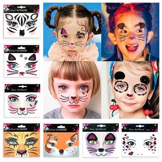 [พร้อมส่ง] สติกเกอร์รอยสักชั่วคราว คริสต์มาส กันน้ํา สําหรับเด็ก สติ๊กเกอร์แทททู แต่งหน้าแฟชั่น ลายใหม่ สุดน่ารัก ใช้งานง่าย ปลอดภัยต่อเด็ก ๆ
