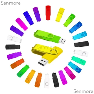 แฟลชไดรฟ์ USB โลหะความจุขนาดใหญ่ 4GB 8GB 16GB 32GB 64GB 128GB ความเร็วสูง 2.0 หลากสี Memory Stick