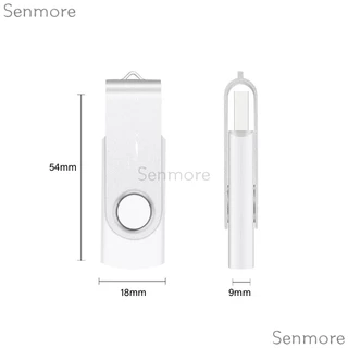 แฟลชไดรฟ์ USB โลหะความจุขนาดใหญ่ 4GB 8GB 16GB 32GB 64GB 128GB ความเร็วสูง 2.0 หลากสี Memory Stick