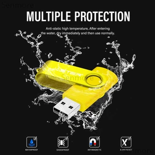 แฟลชไดรฟ์ USB โลหะความจุขนาดใหญ่ 4GB 8GB 16GB 32GB 64GB 128GB ความเร็วสูง 2.0 หลากสี Memory Stick