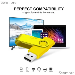 แฟลชไดรฟ์ USB โลหะความจุขนาดใหญ่ 4GB 8GB 16GB 32GB 64GB 128GB ความเร็วสูง 2.0 หลากสี Memory Stick