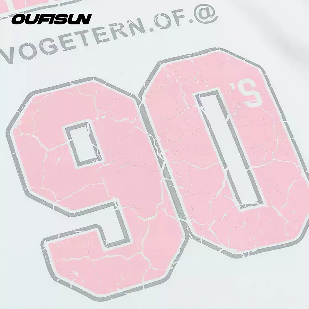 เสื้อยืดแขนยาวผู้ชายและผู้หญิงสไตล์เกาหลี Oversize หลวมคอวีเสื้อยืด Unisex NO.90 เสื้อแขนยาวกีฬา Hottrend 2024 - รูปที่ 4