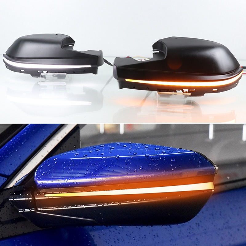 สําหรับ Honda Civic FC FK 2016-2020 LED รถด้านข้างกระจกมองหลังลําดับแบบไดนามิกไฟเลี้ยวไฟกระพริบโคมไฟ