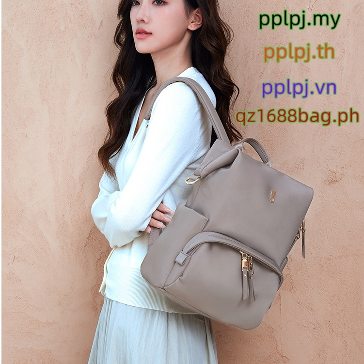 Echolac/echolac Pure Backpack Commuter Backpack Fashion Casual Large Capacity Female Simple Light Tr