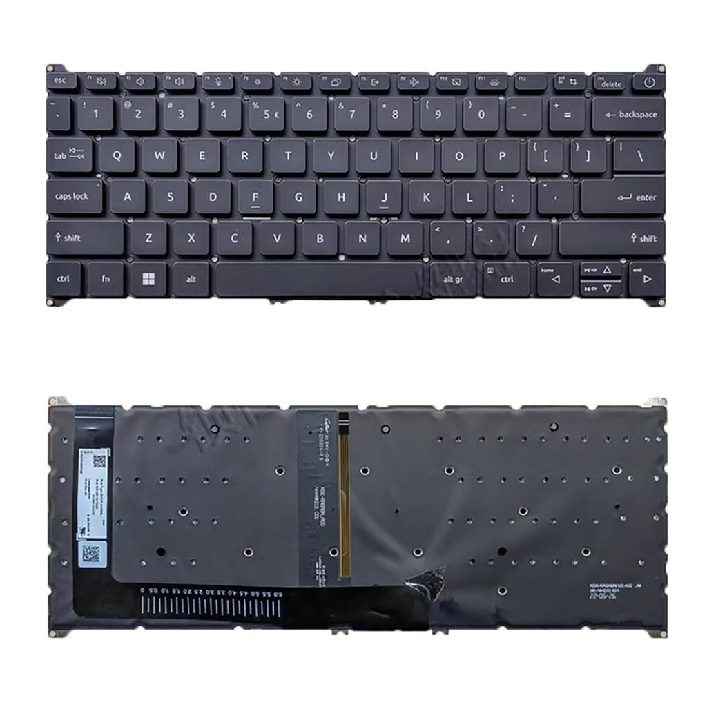 สําหรับ Acer A514-55 A514-56 A515-41 A515-43 A515-44 A314-36P คีย์บอร์ด