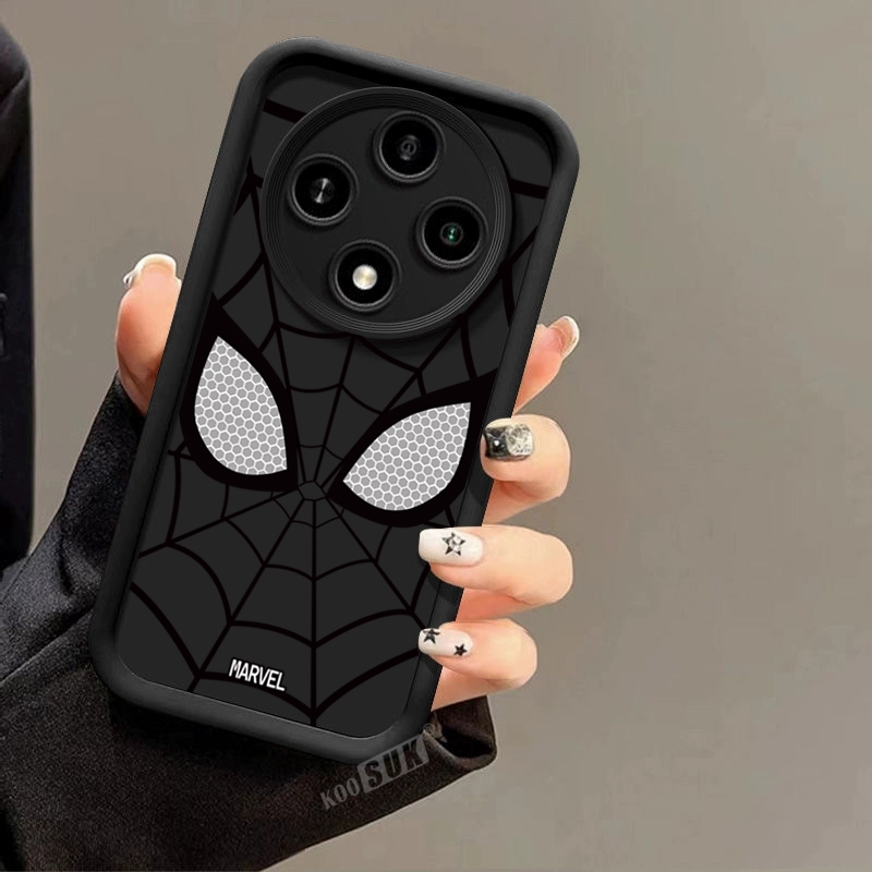 นุ่มสําหรับ Xiaomi Redmi 14C 4G 14R POCO C75 Spiderman รูปแบบอะนิเมะซิลิโคนโทรศัพท์มือถือปลอกฝาครอบป้องกัน