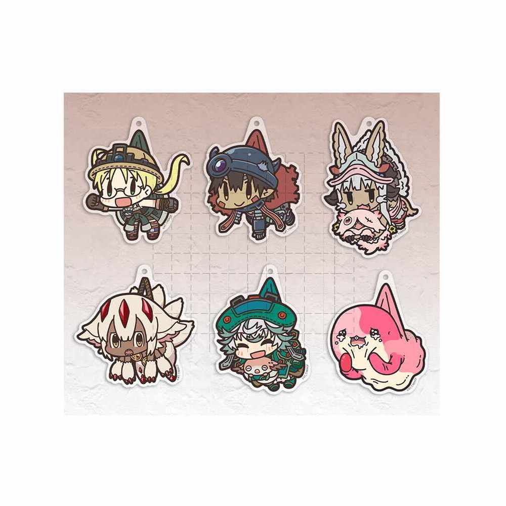 อะนิเมะ Made In Abyss: เมืองสีทองของ Scorching Sun Riko Reg ตุ๊กตาพวงกุญแจอะคริลิคพวงกุญแจจี้สําหรับ