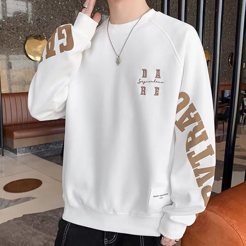 ฤดูใบไม้ผลิฤดูใบไม้ร่วง 2024 หลวม ถนน สวมใส่รอบคอเสื้อกันหนาวผู้ชายสี่สี ม-3เอ็กแอล วัยรุ่นชายฤดูใบไม้ผลิเสื้อผ้าแจ๊กเก็ต
