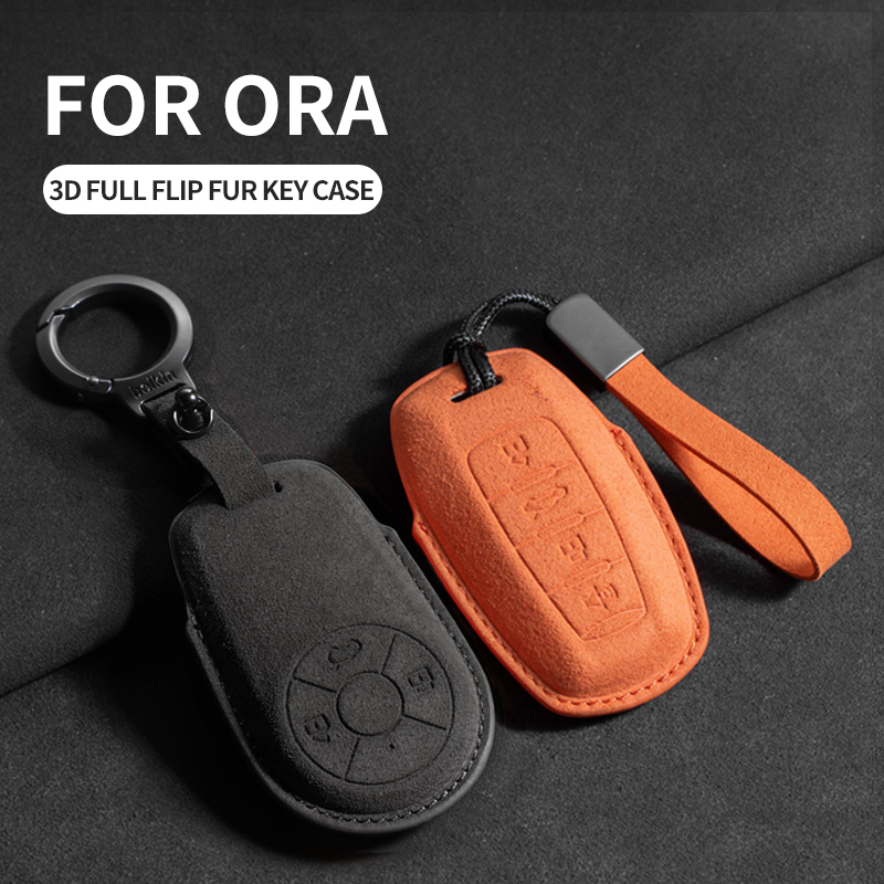 เคสกุญแจรีโมทรถยนต์ สําหรับ ORA Good Cat ORA goodcat GT ของแต่งรถยนต์ พวงกุญแจ