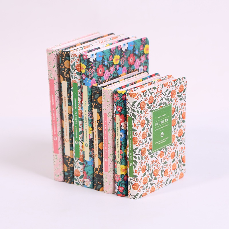 Kawaii Floral Planner Notebook A6/A5 รายปี Agenda Schedule Organizer รายเดือนรายสัปดาห์ Daily Planner Budget Book ไดอารี่สมุดบันทึก Notepad