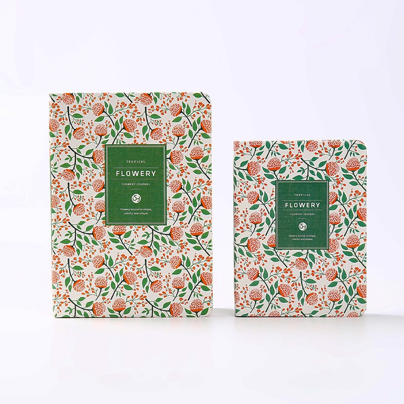 Kawaii Floral Planner Notebook A6/A5 รายปี Agenda Schedule Organizer รายเดือนรายสัปดาห์ Daily Planner Budget Book ไดอารี่สมุดบันทึก Notepad