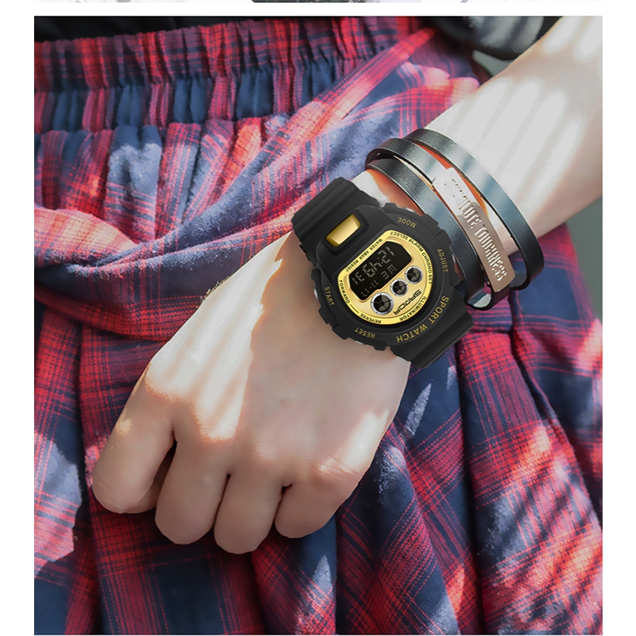 ซานดา 2018/ในสต็อกแสดงกันน้ํานอกว่ายน้ํานาฬิกาดิจิตอล - รูปที่ 7