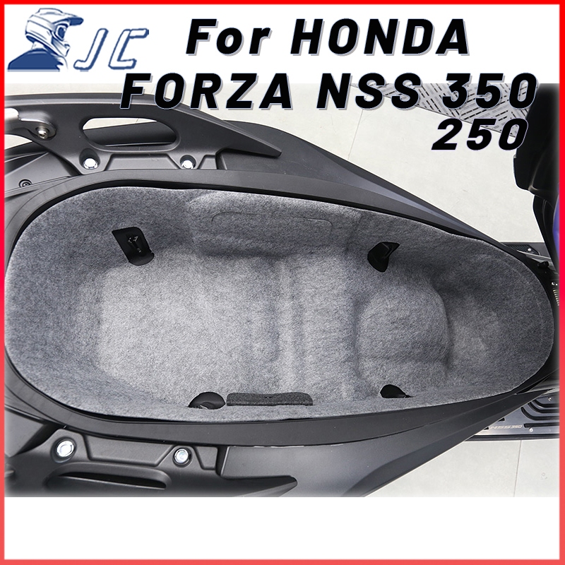 สําหรับhonda Forza 350 250 NSS350 NSS250 2021 2022 2023 2024 กล่องเก็บรถจักรยานยนต์Felt Trunkซับที่น