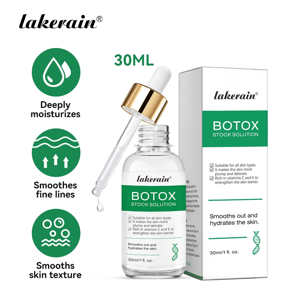 Lakerain Botox Face Serum Botox Stock Solution เซรั่มบํารุงผิวหน้า Instant Face Anti Aging & Firming