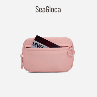 SeaGloca Simple Waterproof Nylon Small Wallet Multi-Functional Keychain Coin Purse For Woman No 1968