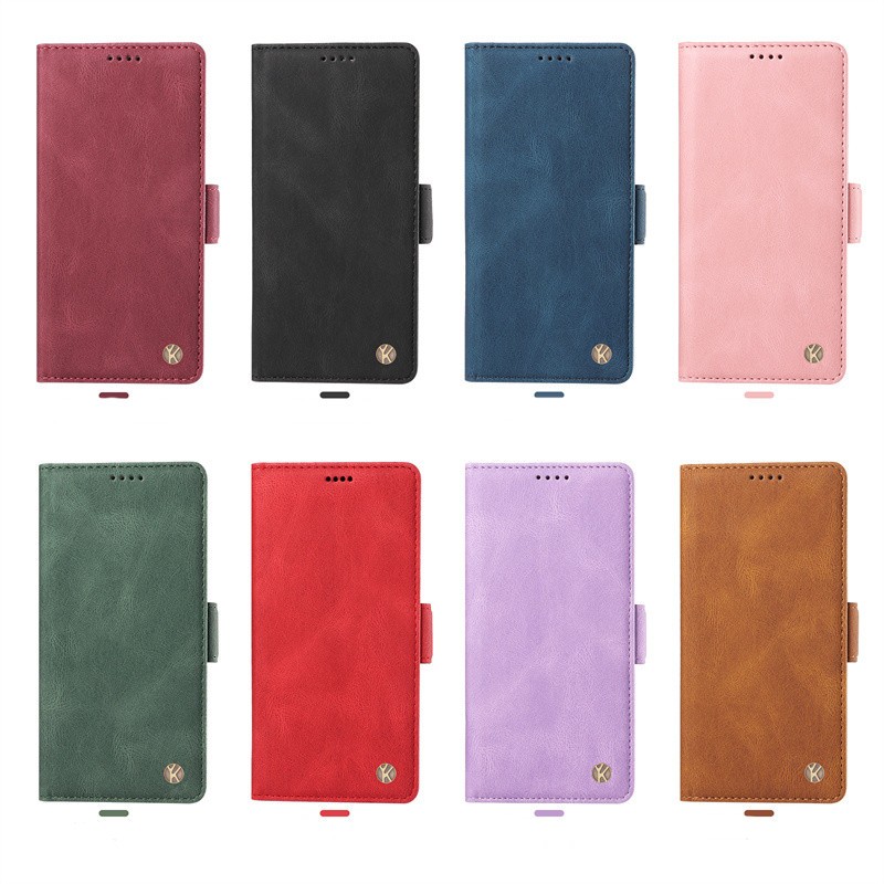 สําหรับ Vivo V29E V40 SE X100 Y03 Y18 Y28 Y28S Y38 Y100 Y200 Y200i Y200E S19 T3X Pro 4G 5G Luxury Flip Case PU กระเป๋าหนังผู้ถือบัตรกระเป๋าสตางค์ปลอก